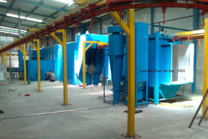 Paint Industries Overhead Conveyor 